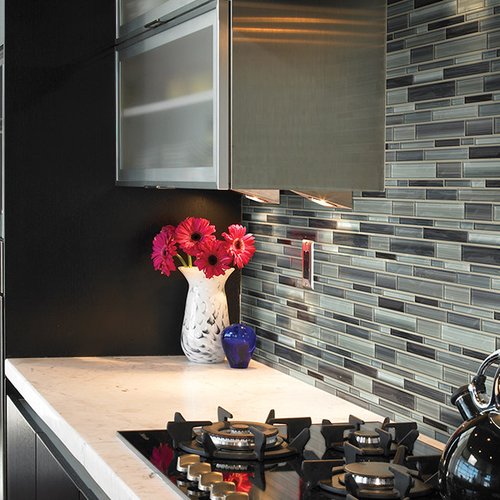 Kitchen tile wall from Prestige Flooring Center in Cathedral City, CA